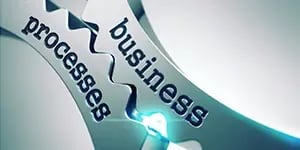 Business Processes on the Mechanism of Metal Gears.