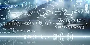 Math equation background
