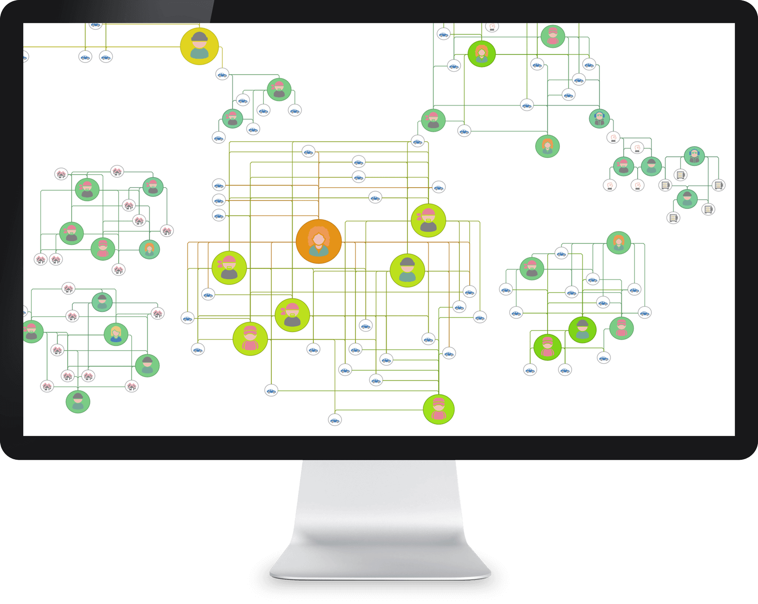 Find critical patterns using built-in graph analysis